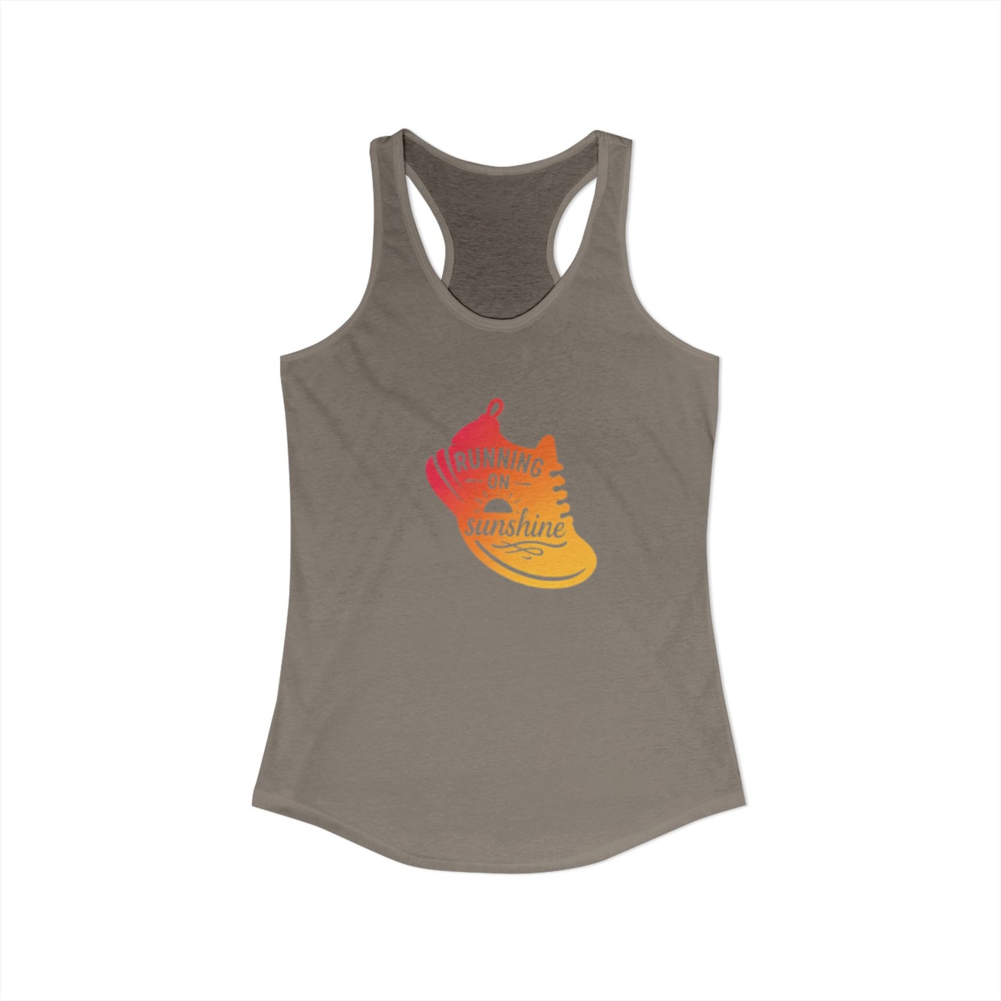 Running on Summer - Women's Ideal Racerback Tank