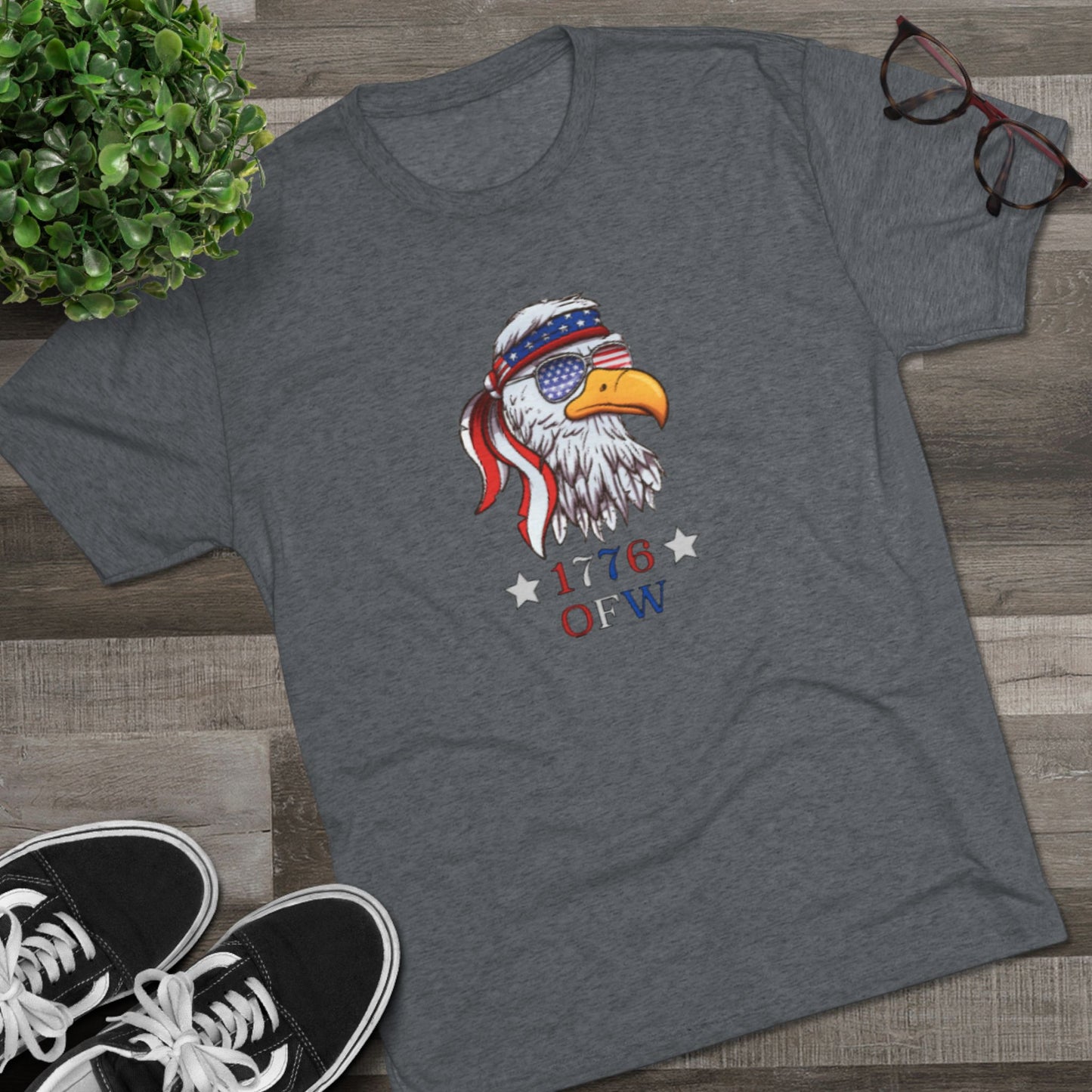 Patriotic Eagle '1776 OFW' Tee