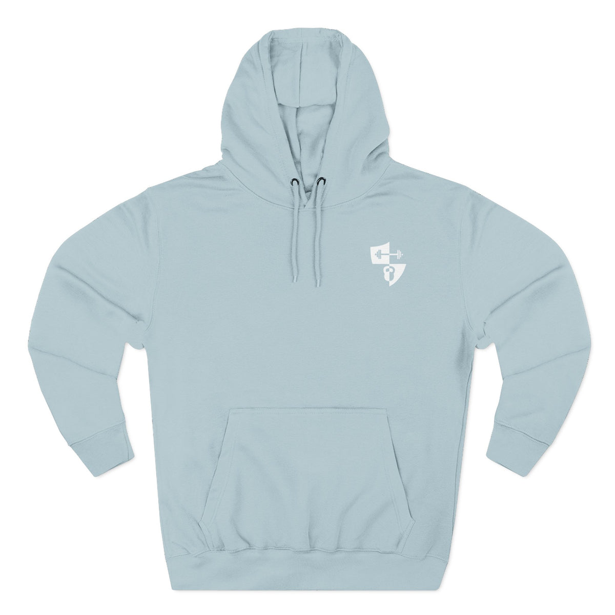 Anniversary Hoodie — Small Chest Logo Fleece Pullover