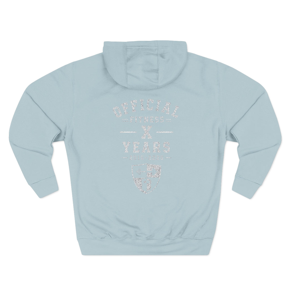 Anniversary Hoodie — Small Chest Logo Fleece Pullover