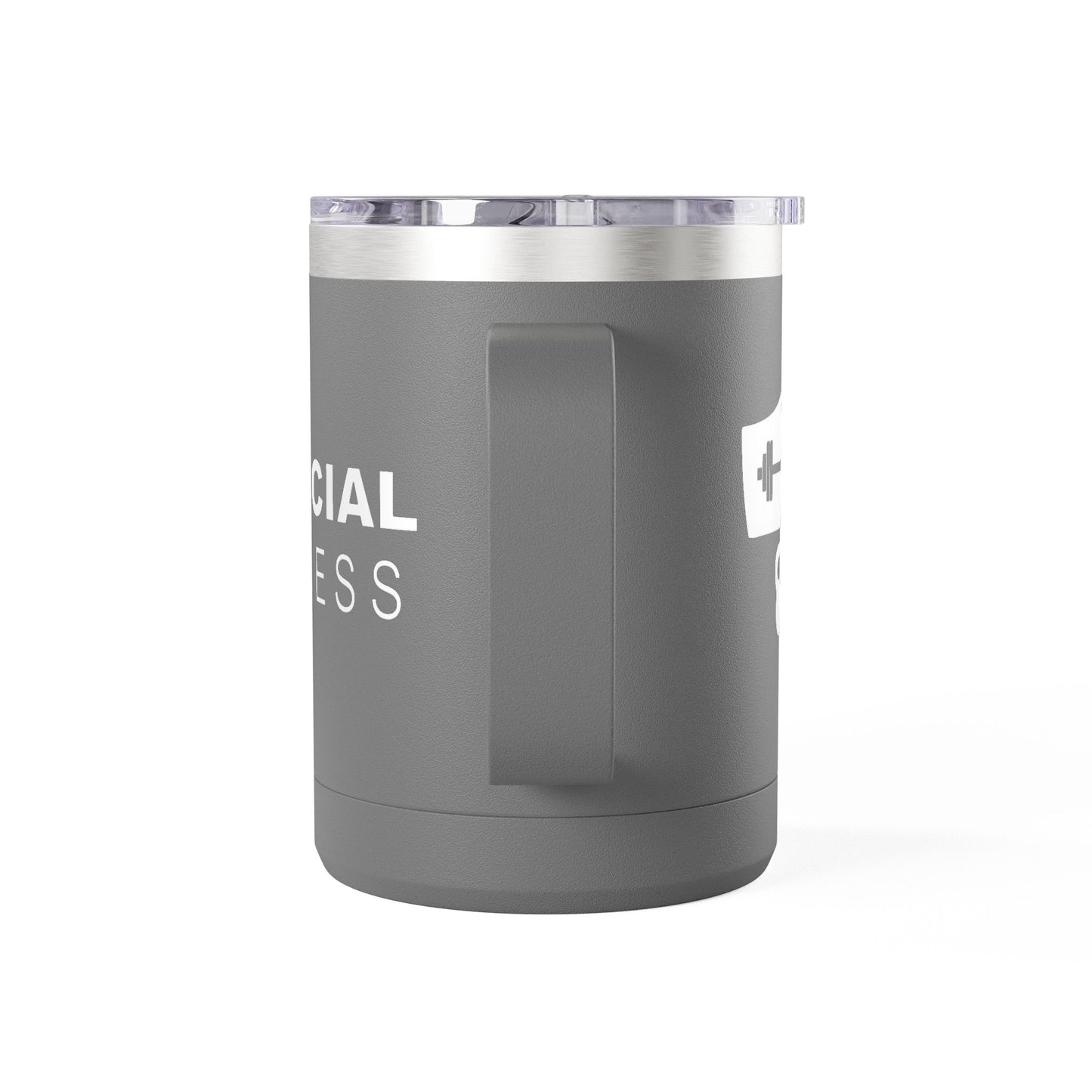 Official Fitness 15oz Insulated Mug Tumbler