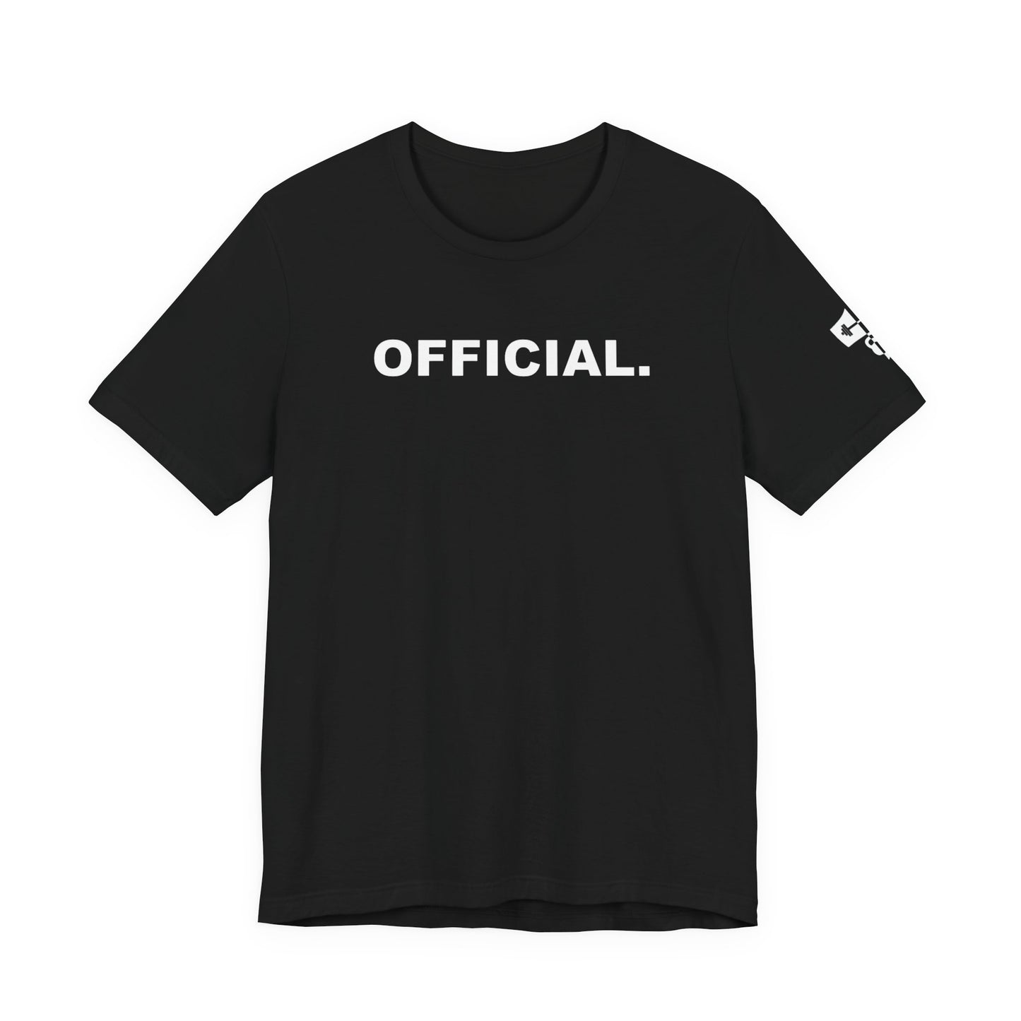 Official. Graphic Tee — Bold Minimalist Text T‑Shirt