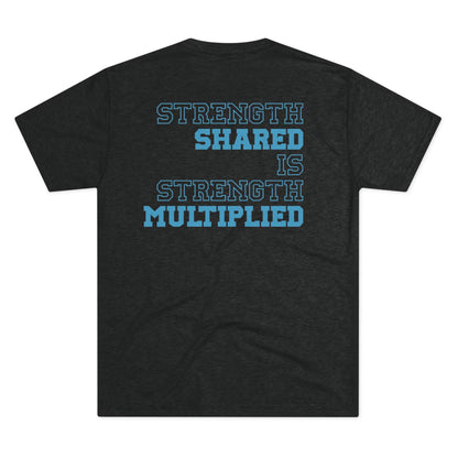 OFW Ambassador Tee — "Strength Shared Is Strength Multiplied" Crew Shirt