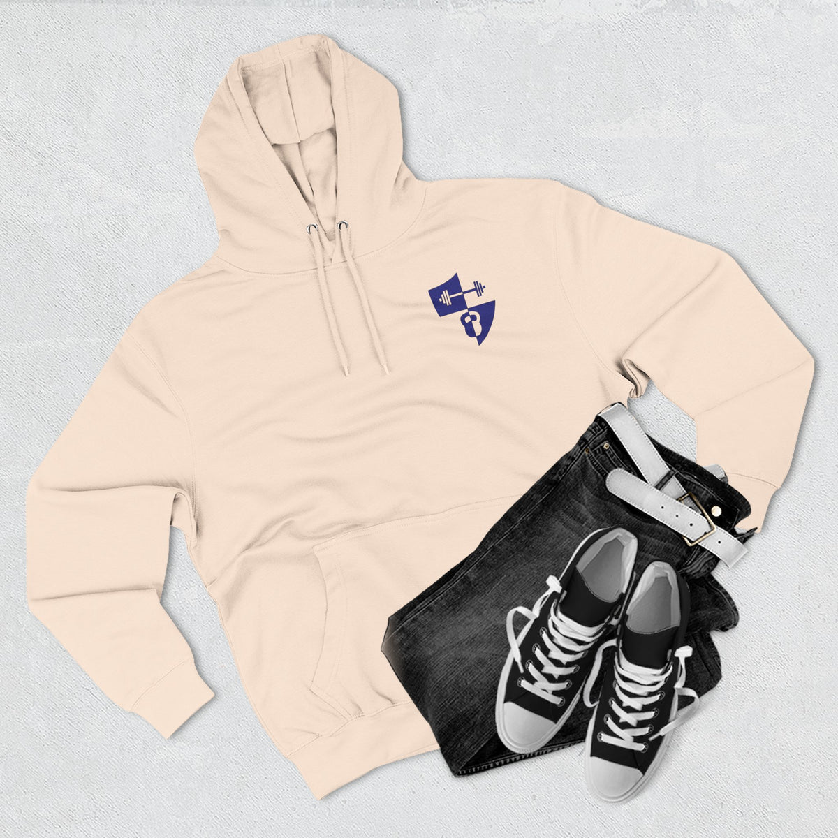 Fitness 10-Year Anniversary Hoodie — “Official Fitness X Years” Logo Pullover