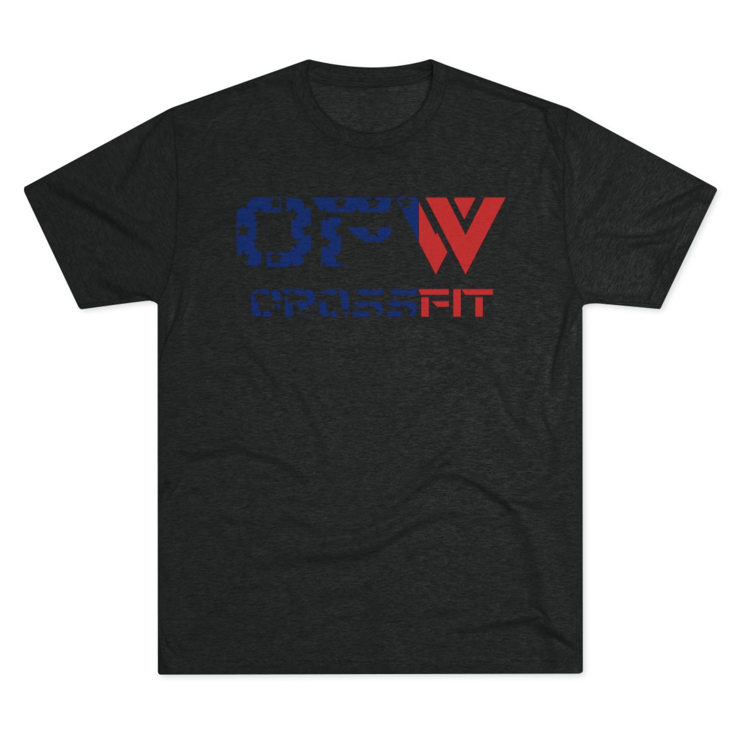 OFW CrossFit Patriotic Tee — American Flag Workout Shirt