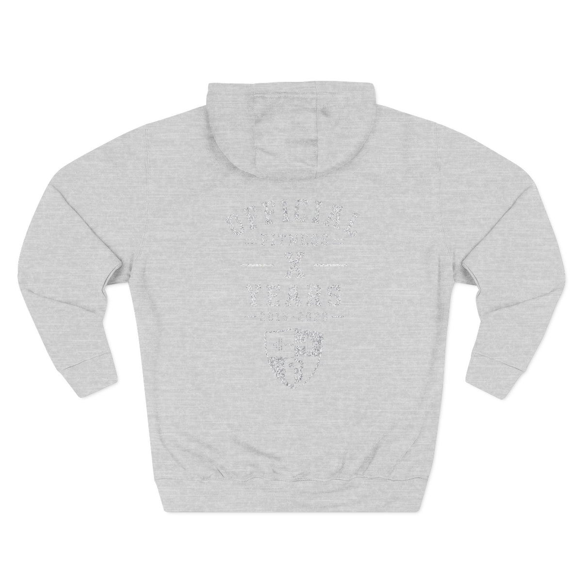 Anniversary Hoodie — Small Chest Logo Fleece Pullover