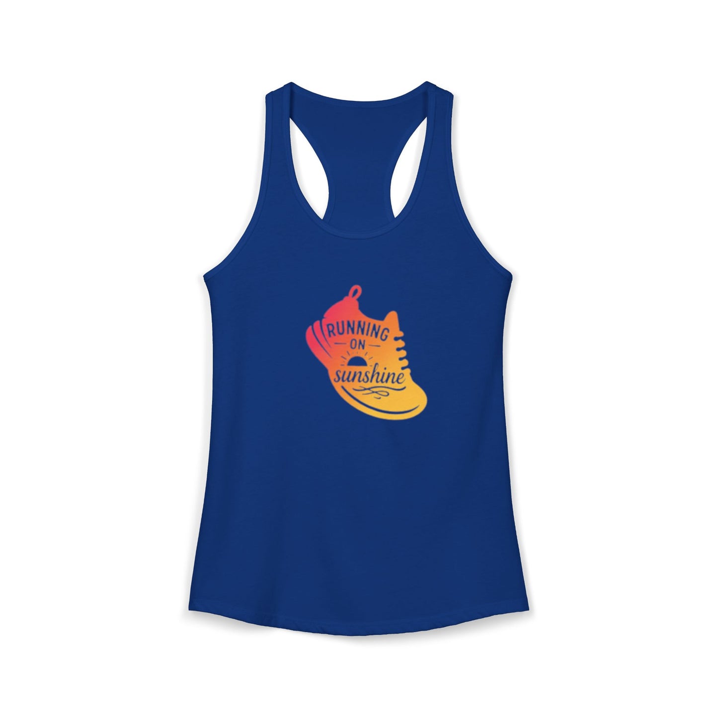 Running on Summer - Women's Ideal Racerback Tank