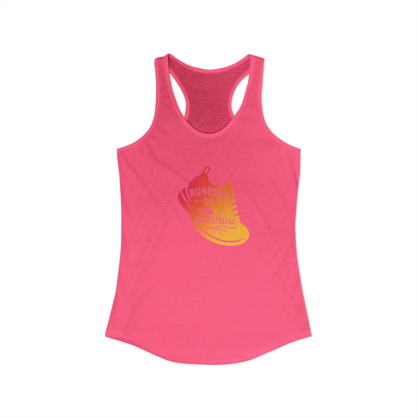 Running on Summer - Women's Ideal Racerback Tank