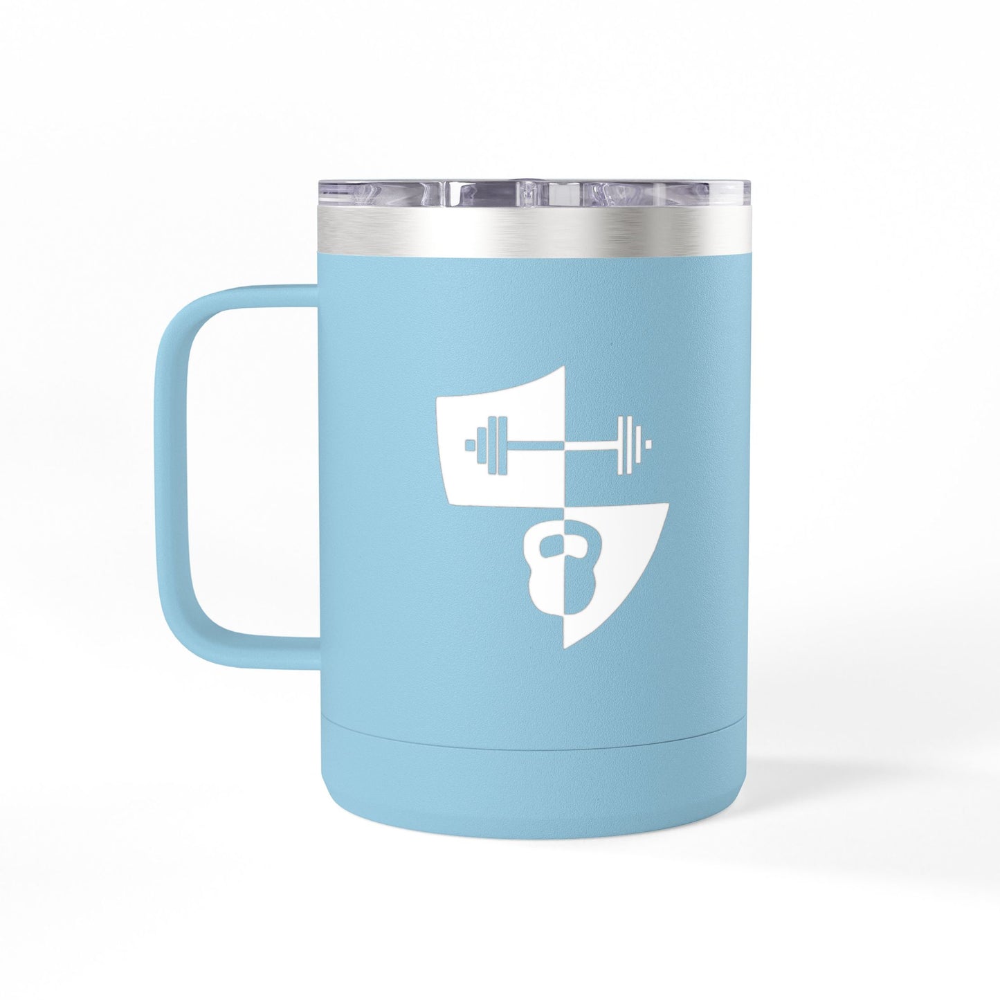 Official Fitness 15oz Insulated Mug Tumbler