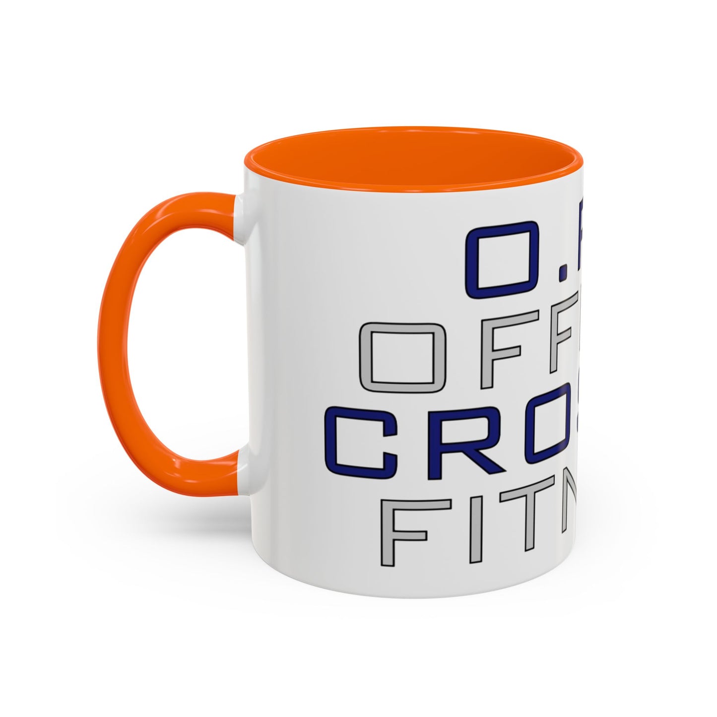CrossFit Official Fitness Accent Coffee Mug – D.F.W. Gym Motivational Coffee Cup (11/15oz)