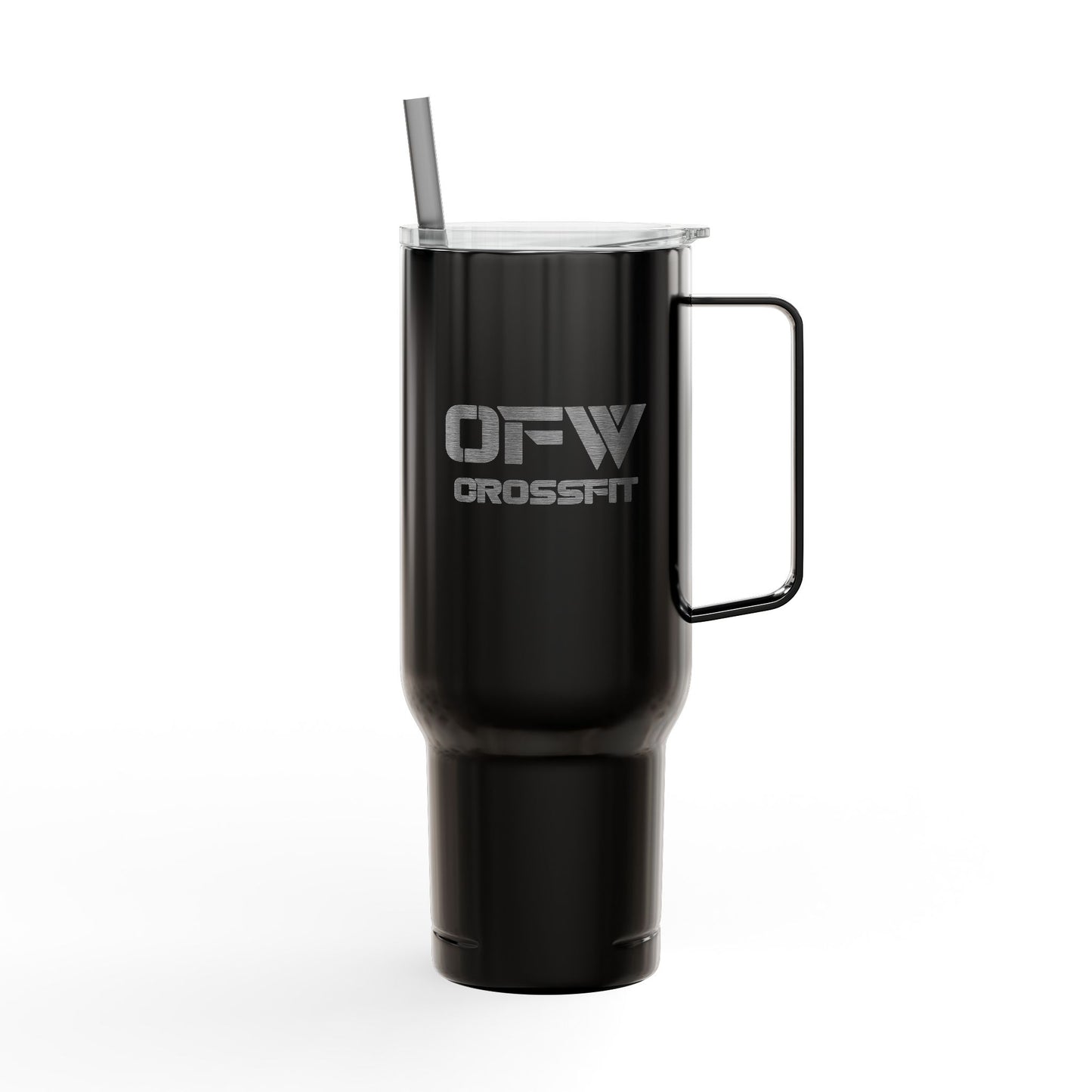 Engraved 40oz Insulated Tumbler with Lid