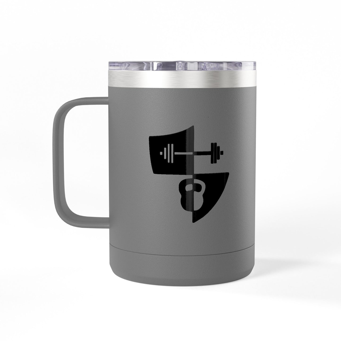 Official Fitness 15oz Insulated Coffee Tumbler Mug