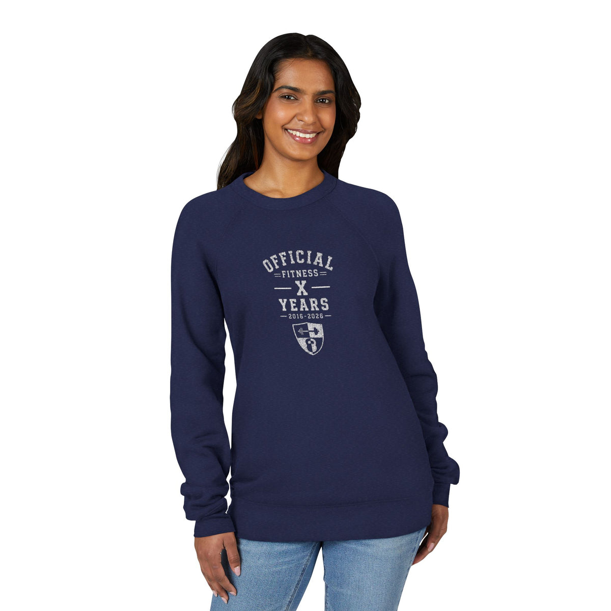 Official Fitness X Years Sweatshirt – Anniversary Gym Crewneck