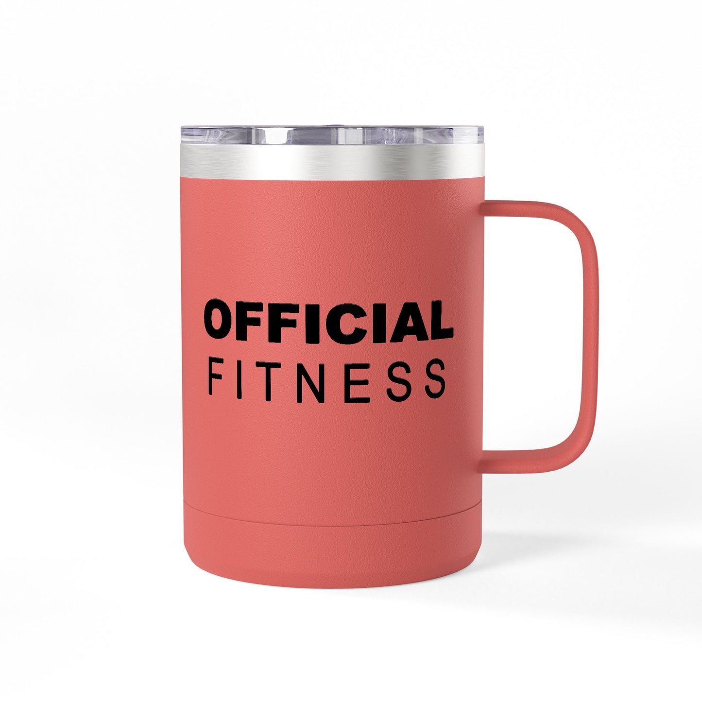 Official Fitness 15oz Insulated Coffee Tumbler Mug