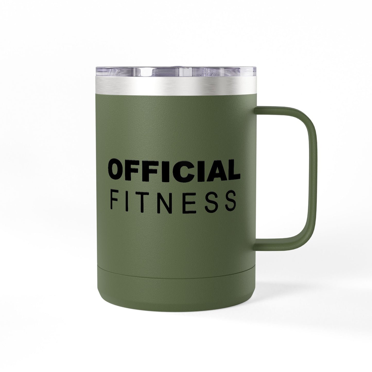 Official Fitness 15oz Insulated Coffee Tumbler Mug