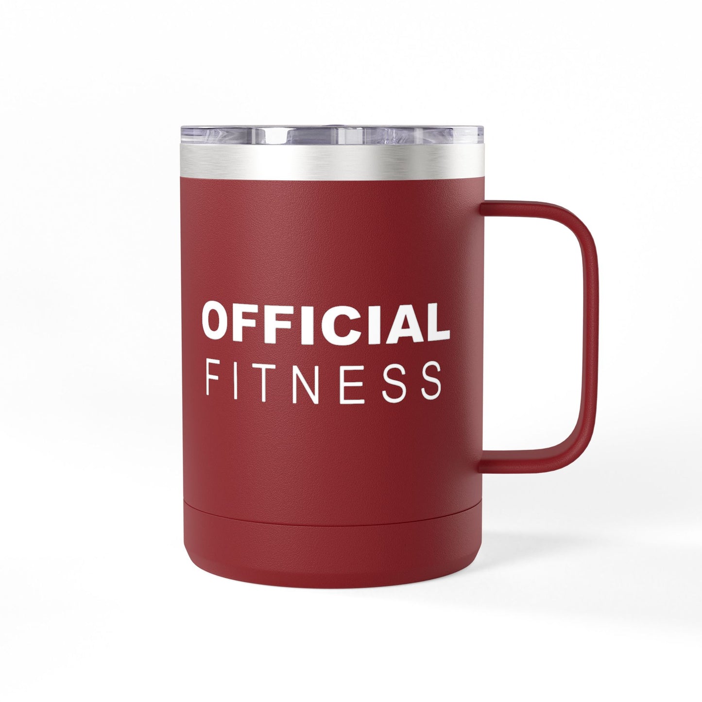Official Fitness 15oz Insulated Mug Tumbler