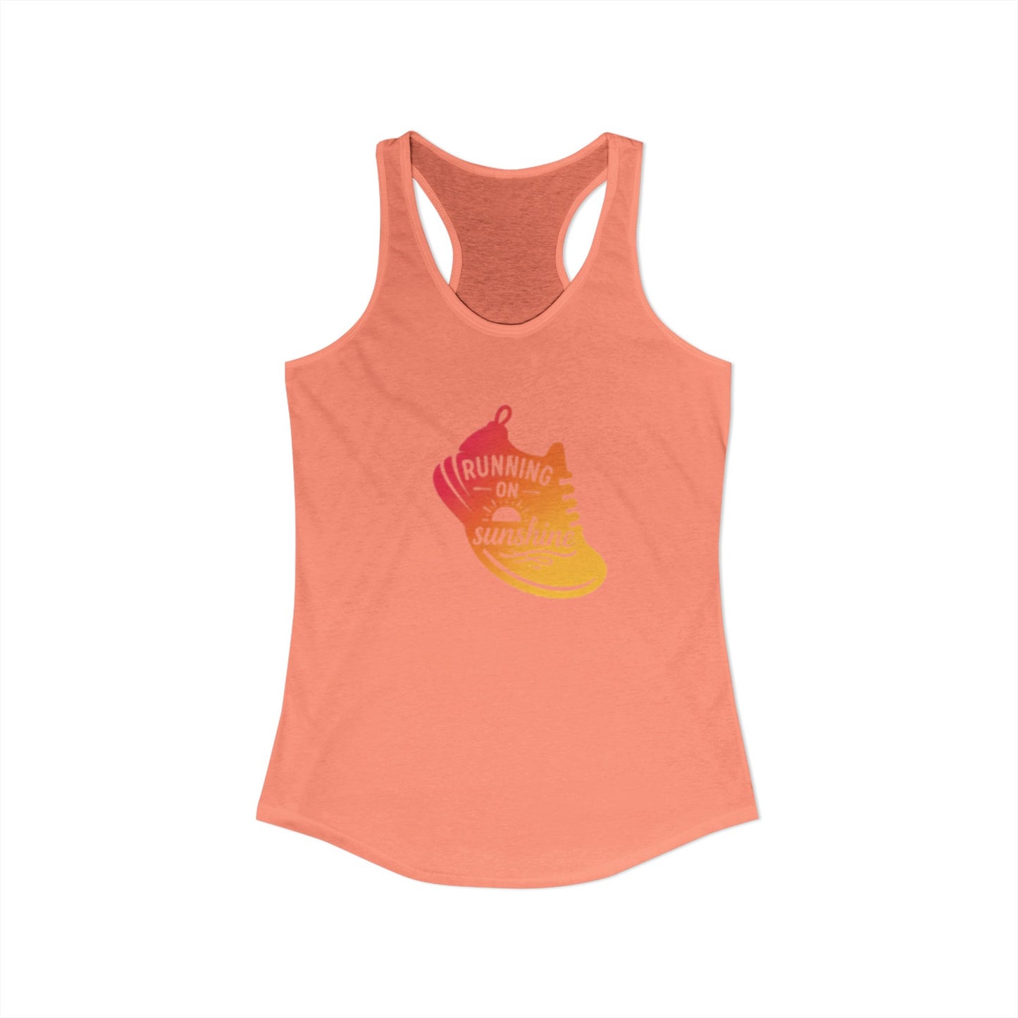 Running on Summer - Women's Ideal Racerback Tank