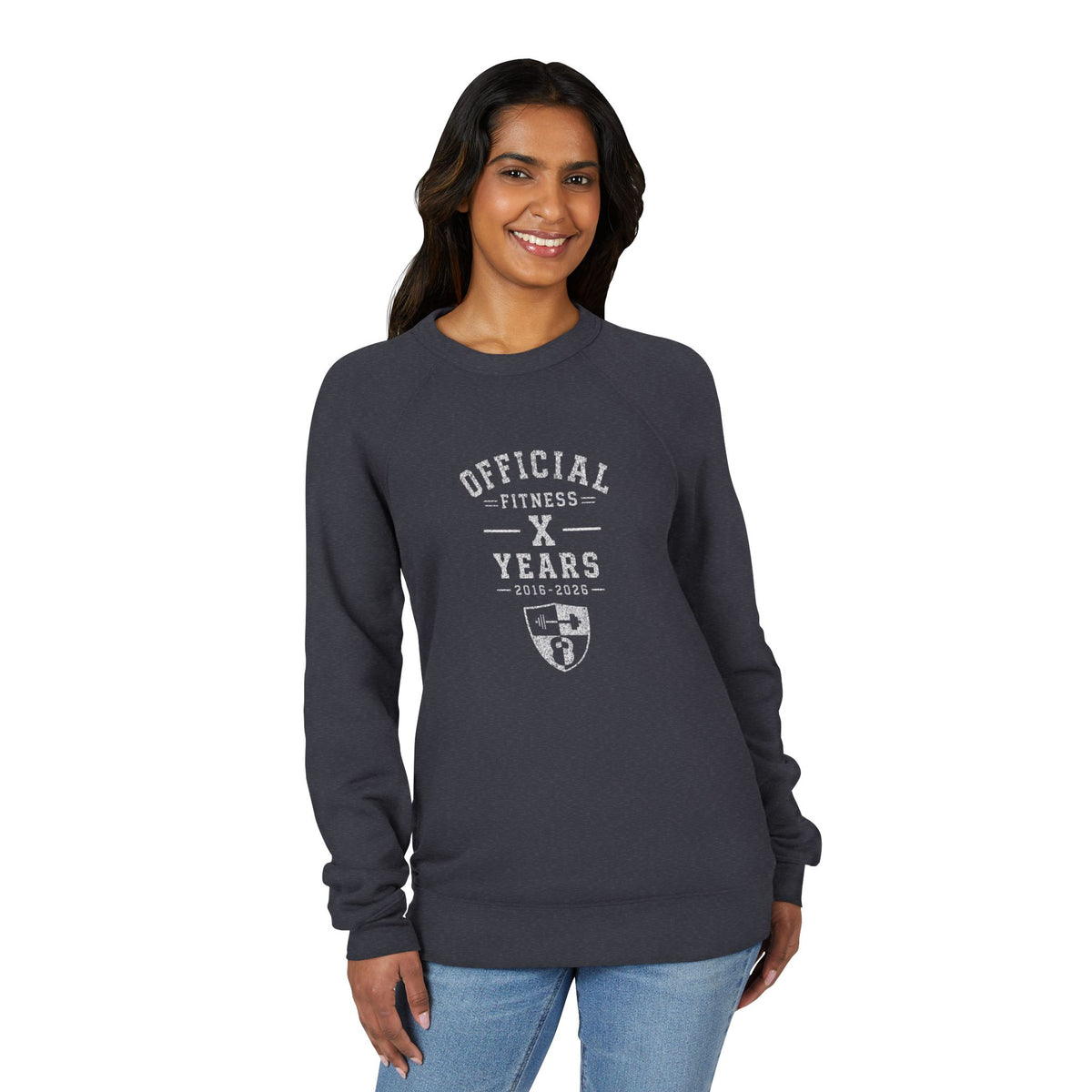Official Fitness X Years Sweatshirt – Anniversary Gym Crewneck