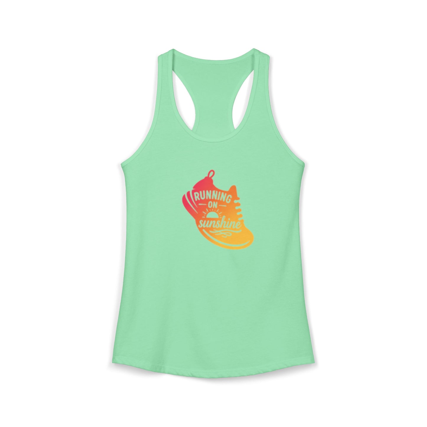 Running on Summer - Women's Ideal Racerback Tank