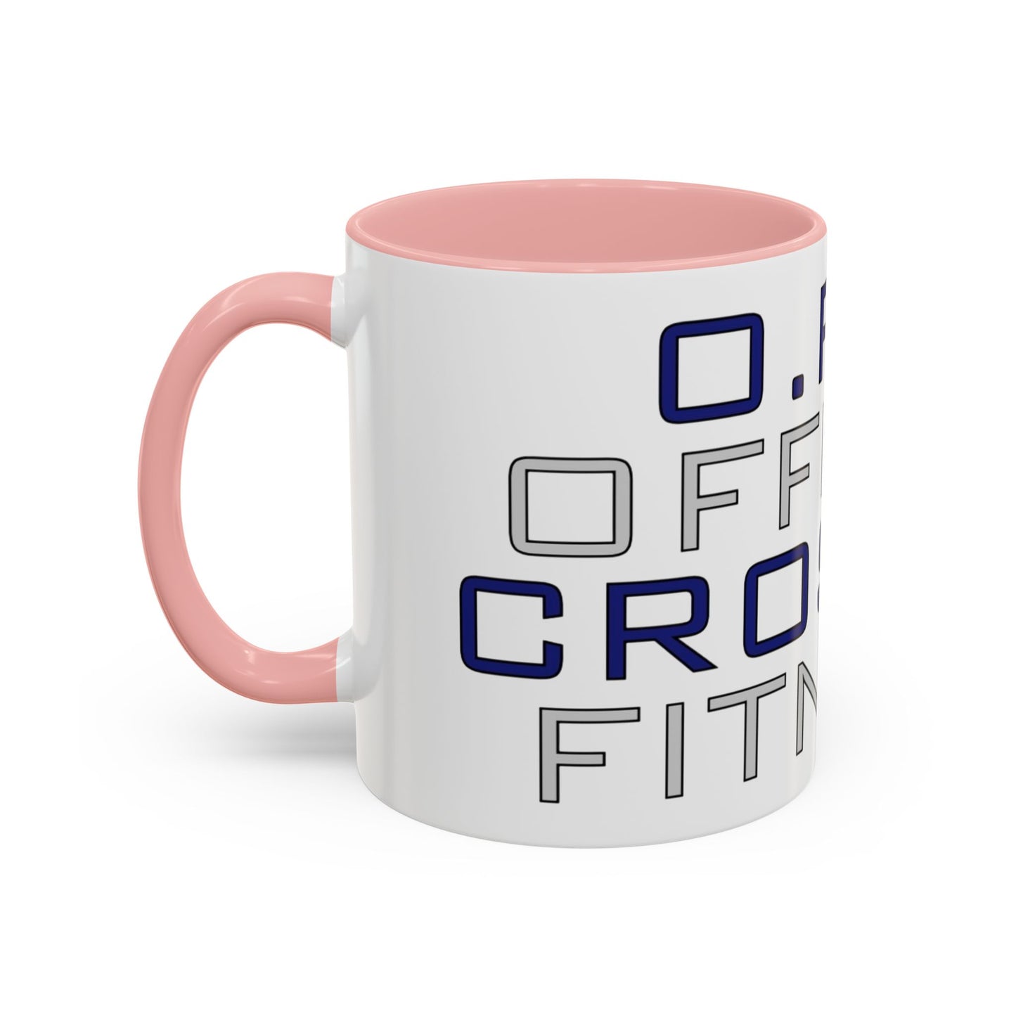 CrossFit Official Fitness Accent Coffee Mug – D.F.W. Gym Motivational Coffee Cup (11/15oz)