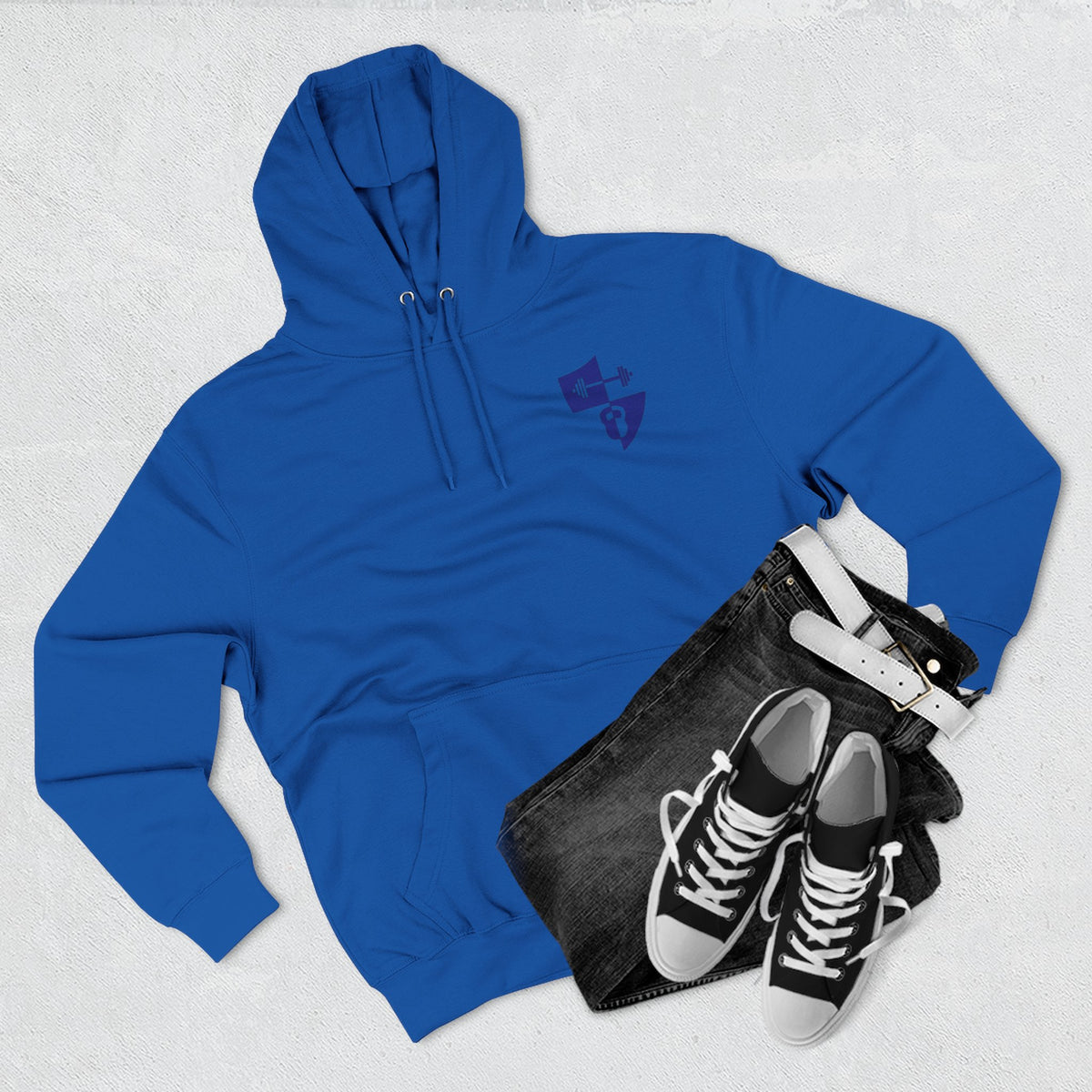 Fitness 10-Year Anniversary Hoodie — “Official Fitness X Years” Logo Pullover