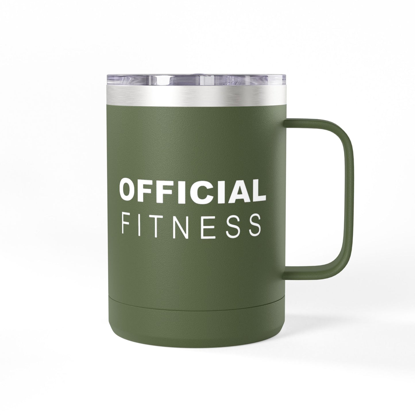 Official Fitness 15oz Insulated Mug Tumbler