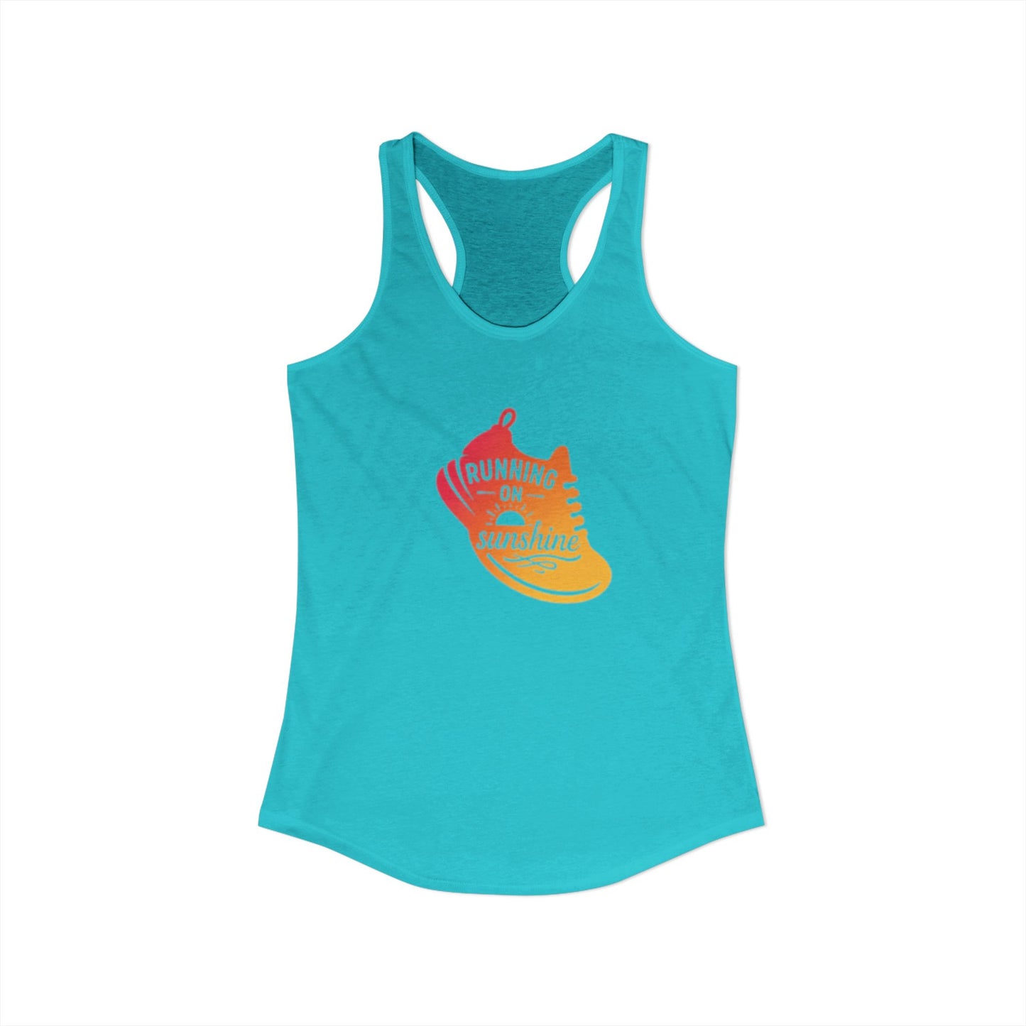 Running on Summer - Women's Ideal Racerback Tank
