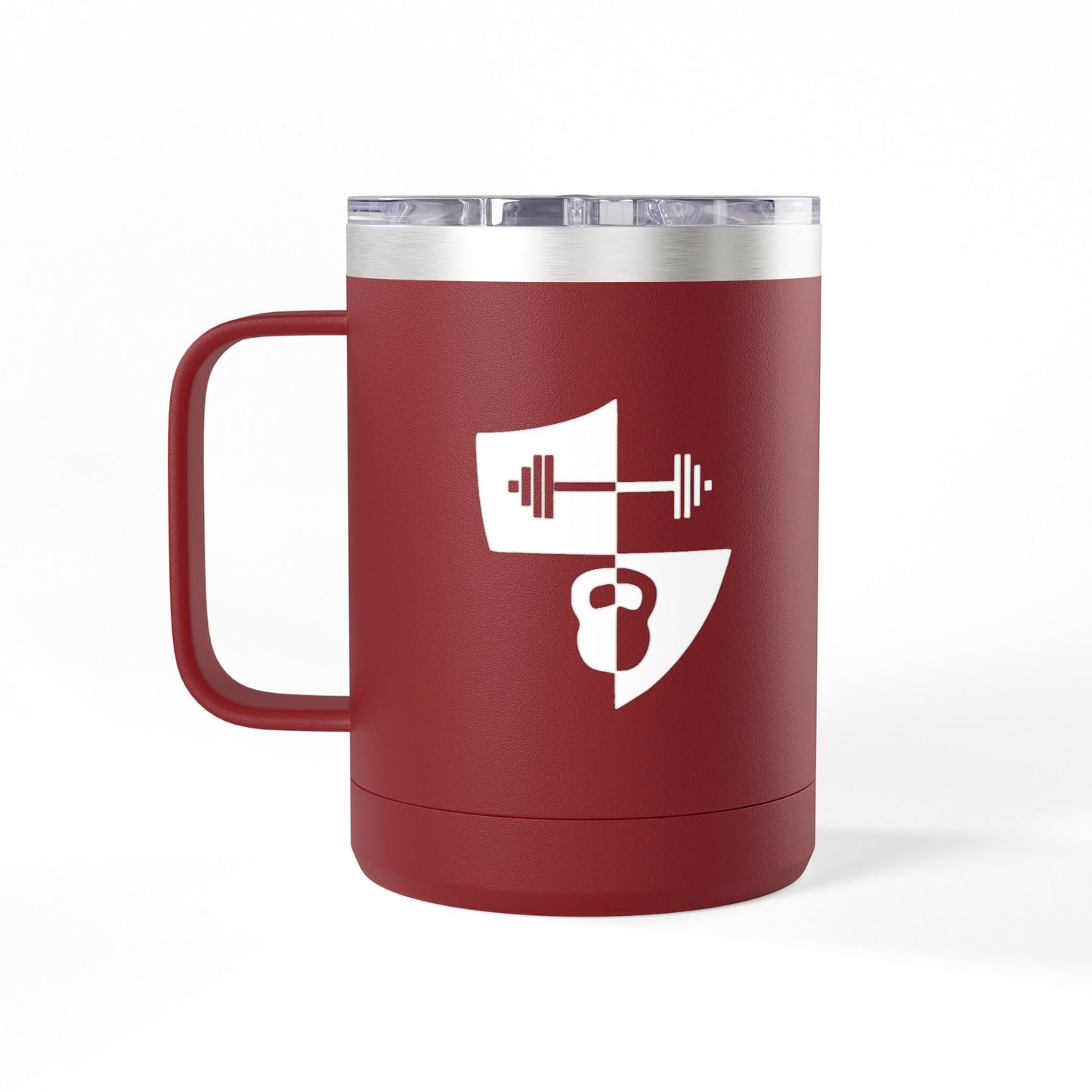 Official Fitness 15oz Insulated Mug Tumbler