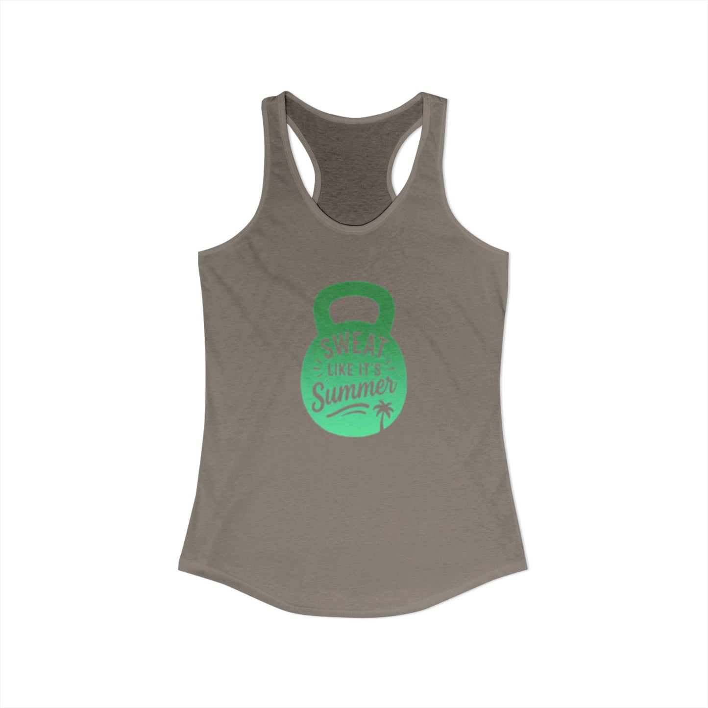Sweat Like It's Summer - Women's Ideal Racerback Tank
