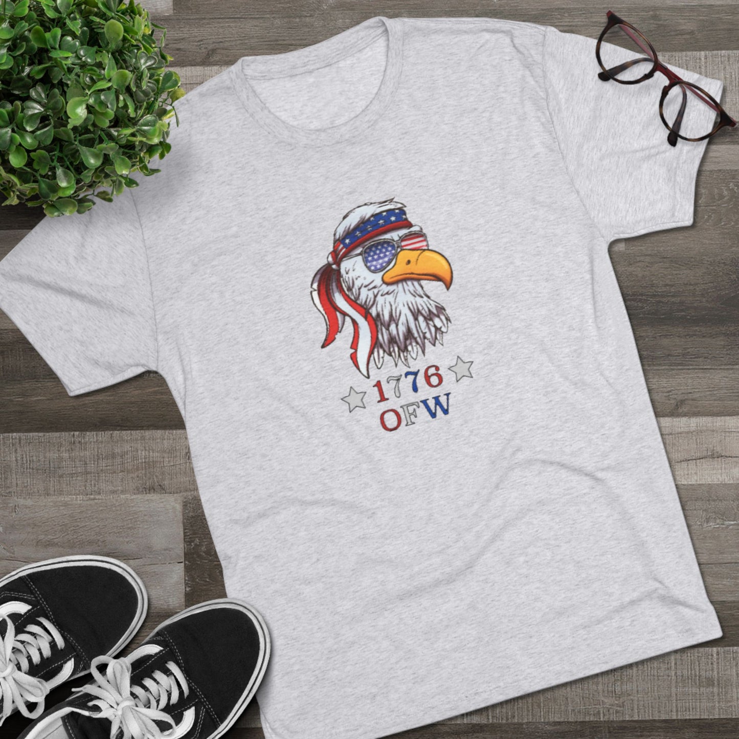 Patriotic Eagle '1776 OFW' Tee