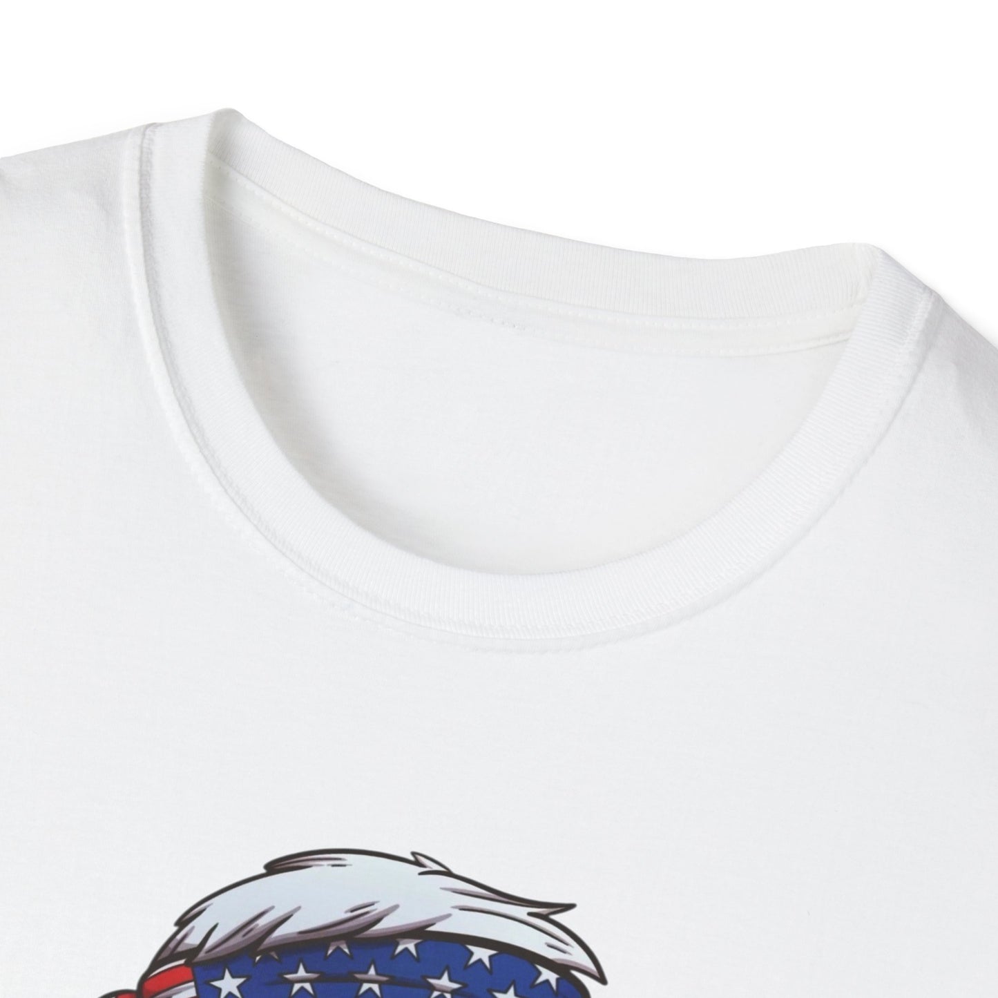 1776 OFW Patriotic Eagle T-Shirt — American Flag Bald Eagle Tee
