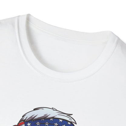 1776 OFW Patriotic Eagle T-Shirt — American Flag Bald Eagle Tee