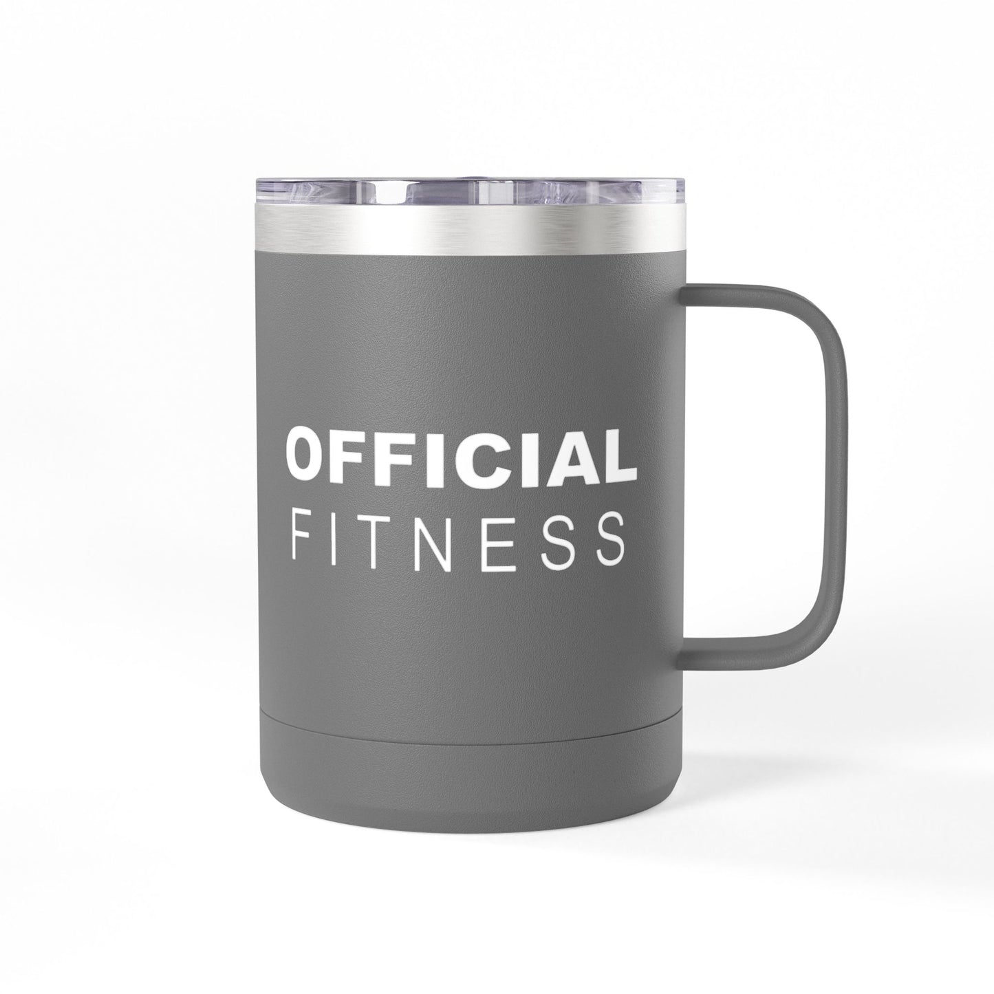 Official Fitness 15oz Insulated Mug Tumbler