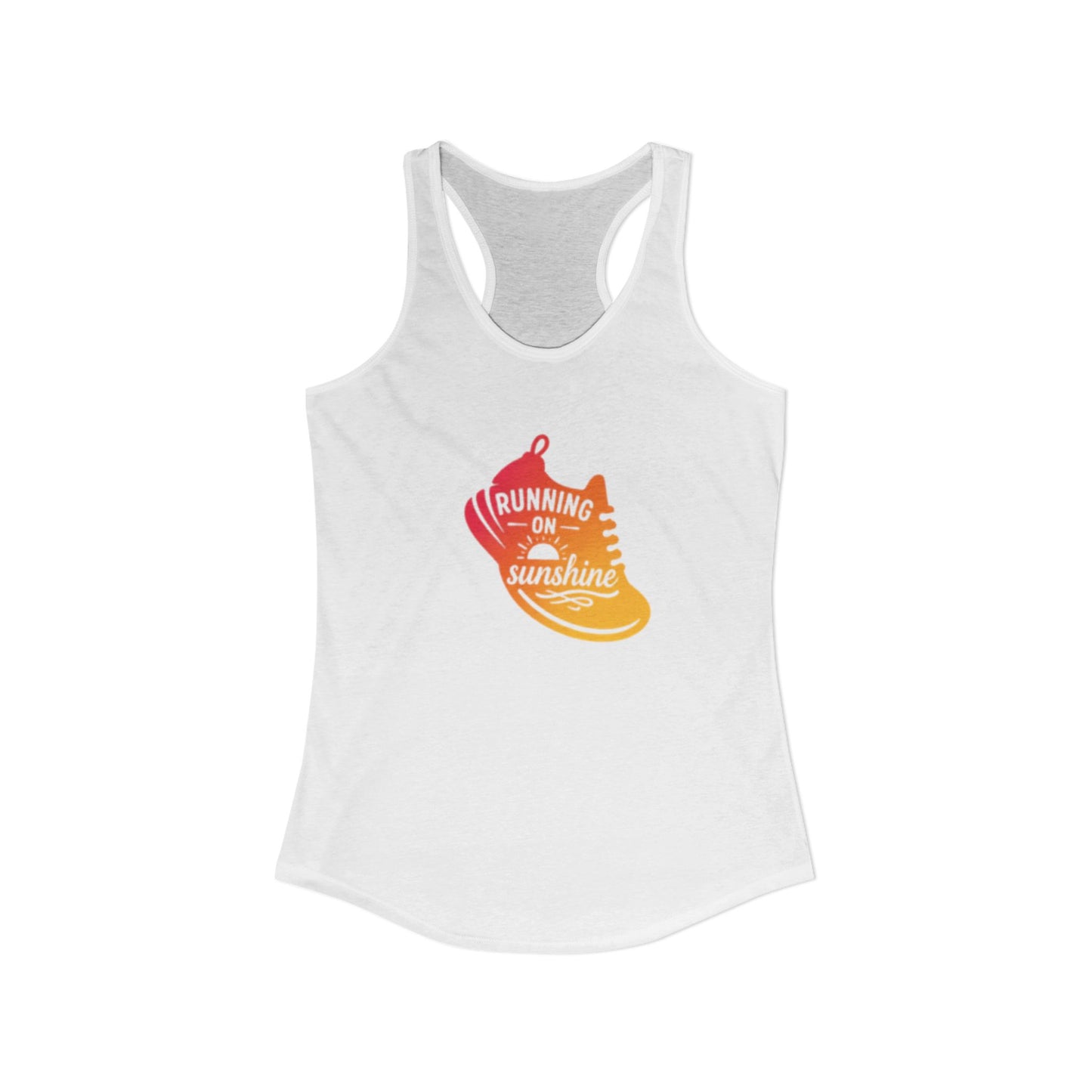 Running on Summer - Women's Ideal Racerback Tank