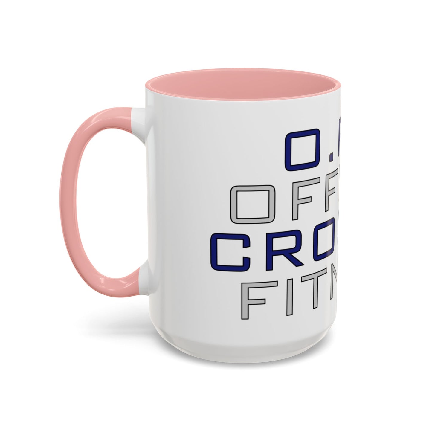 CrossFit Official Fitness Accent Coffee Mug – D.F.W. Gym Motivational Coffee Cup (11/15oz)