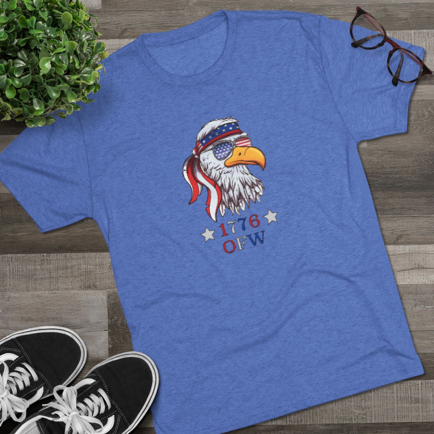 Patriotic Eagle '1776 OFW' Tee
