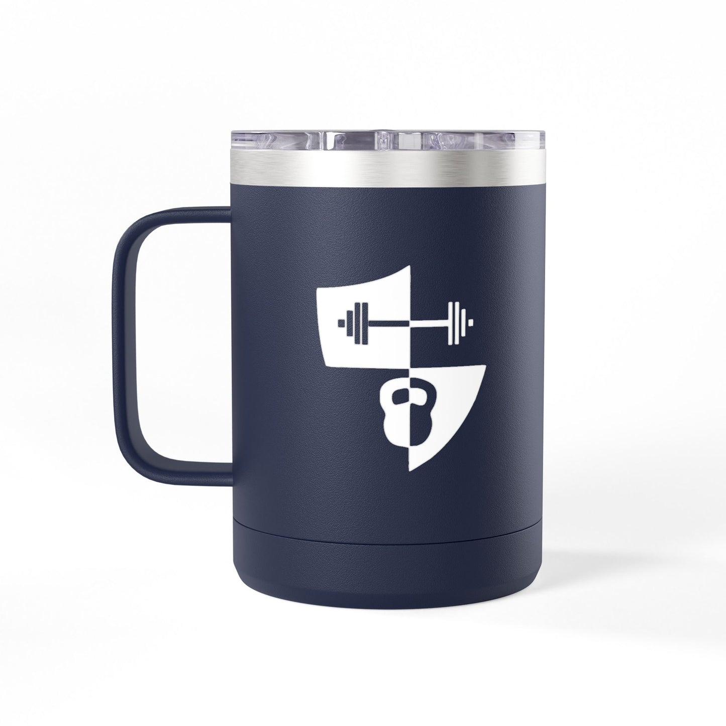 Official Fitness 15oz Insulated Mug Tumbler