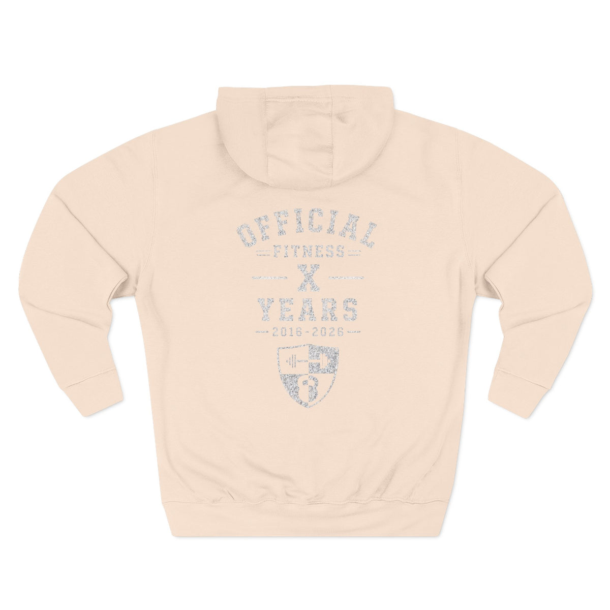 Anniversary Hoodie — Small Chest Logo Fleece Pullover