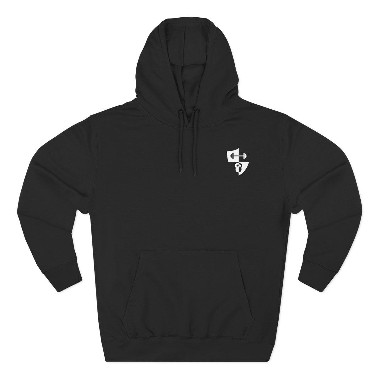 Anniversary Hoodie — Small Chest Logo Fleece Pullover