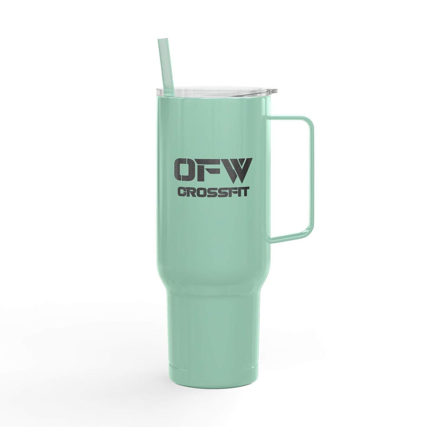 Engraved 40oz Insulated Tumbler with Lid