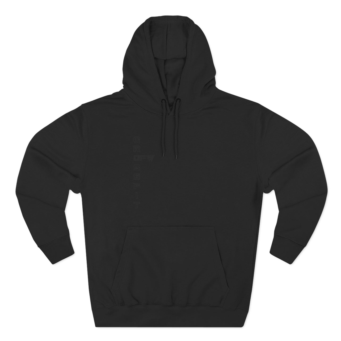 OFW CrossFit Flag Hoodie — Distressed American Flag with Barbell Shield