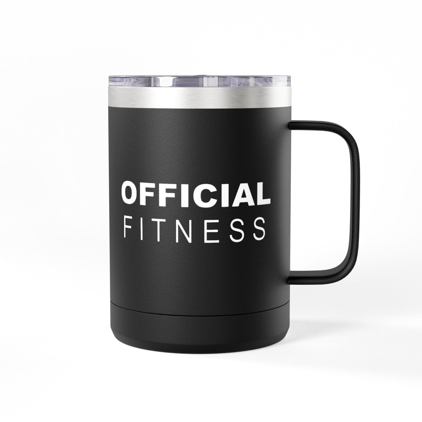 Official Fitness 15oz Insulated Mug Tumbler