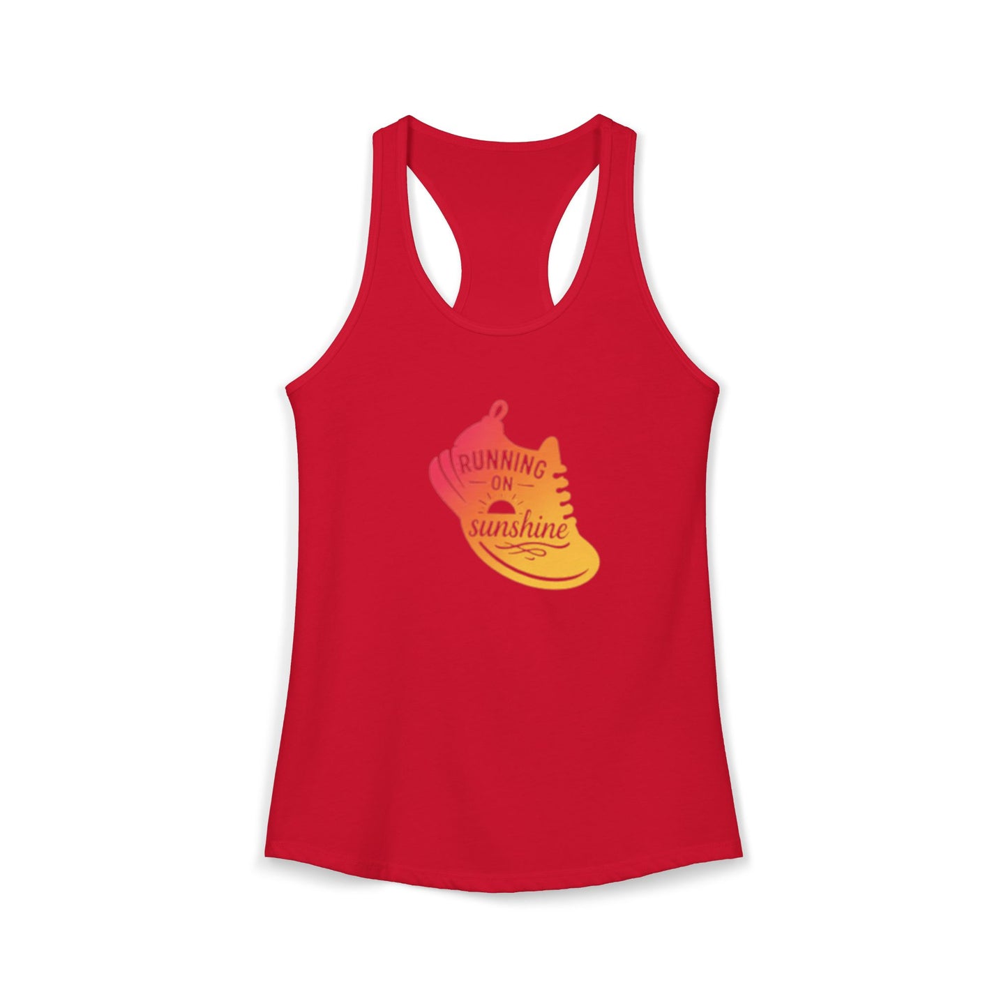 Running on Summer - Women's Ideal Racerback Tank
