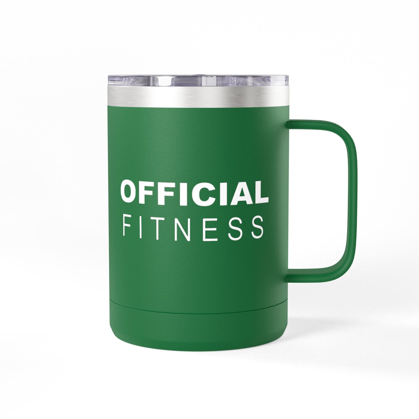 Official Fitness 15oz Insulated Mug Tumbler