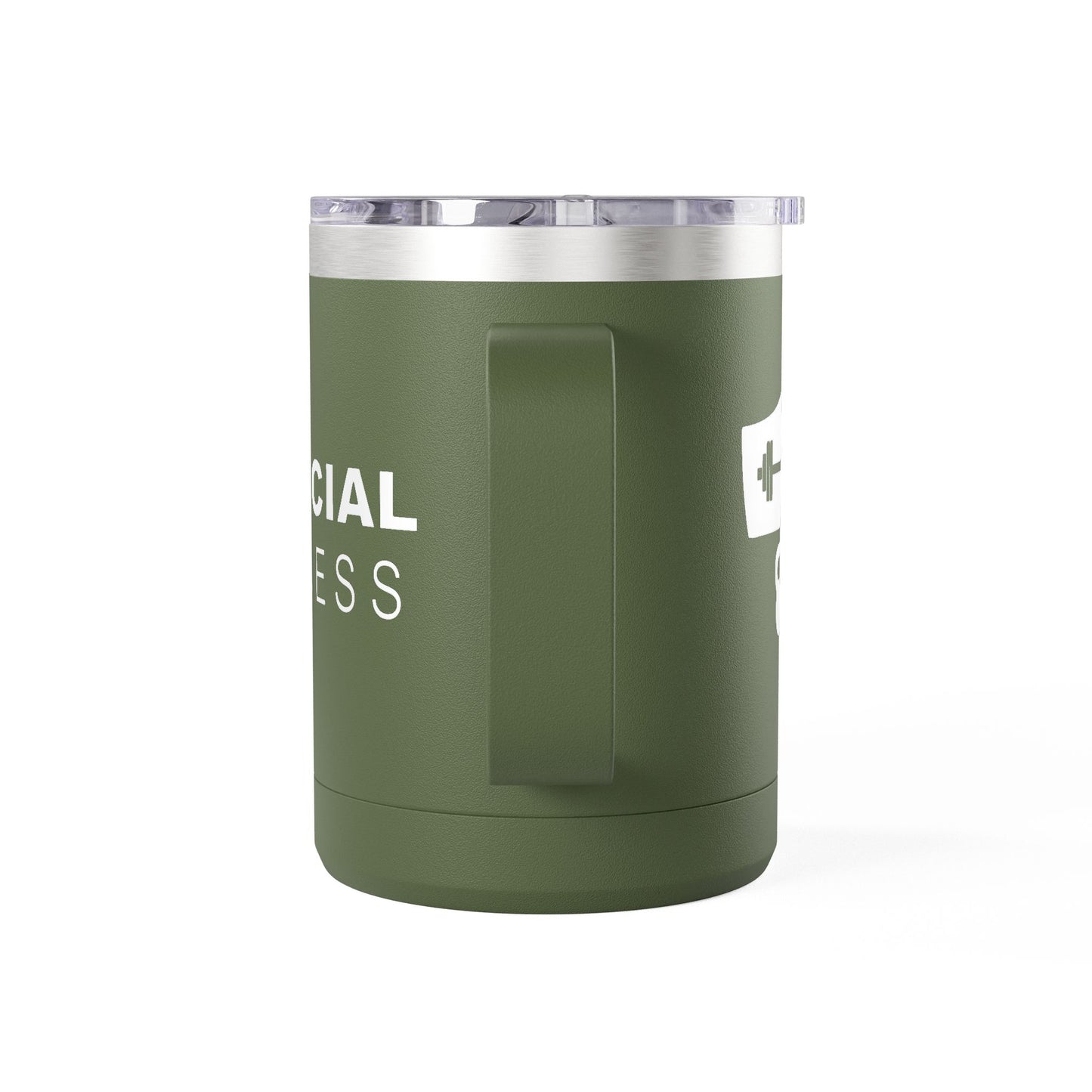 Official Fitness 15oz Insulated Mug Tumbler