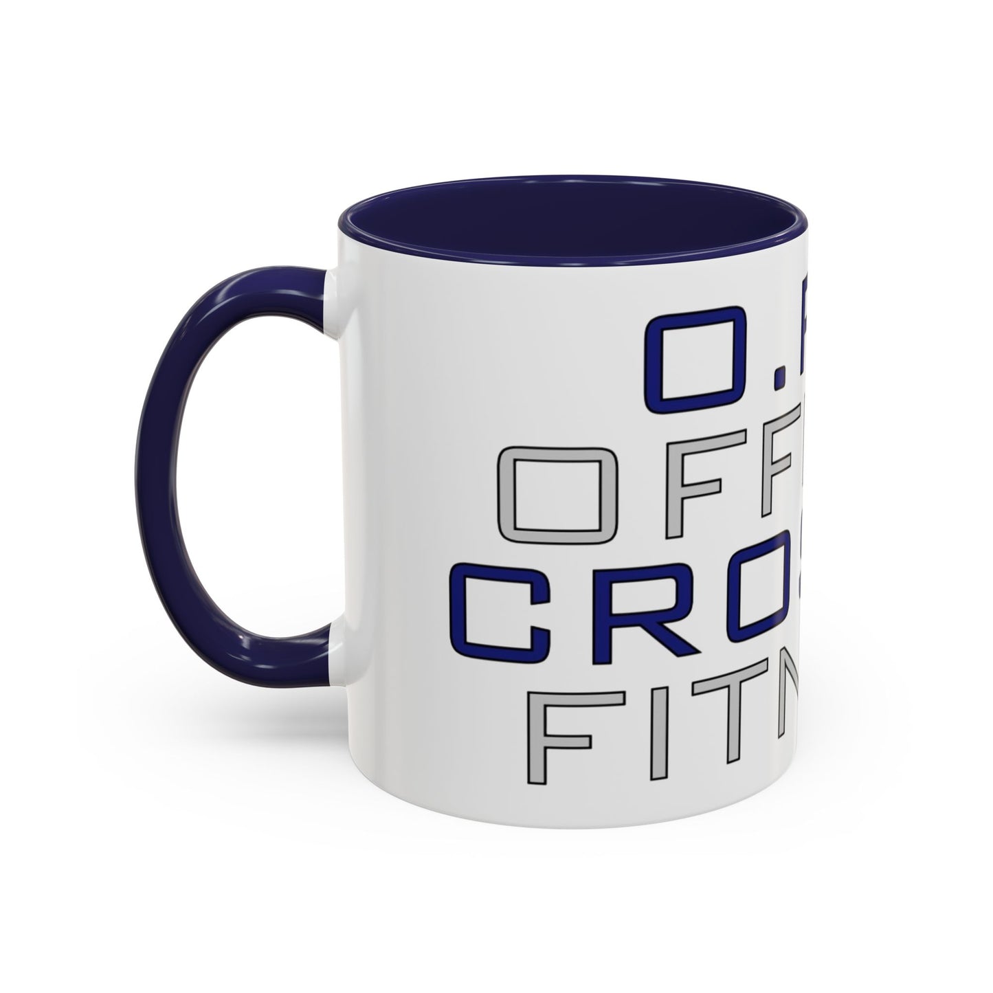 CrossFit Official Fitness Accent Coffee Mug – D.F.W. Gym Motivational Coffee Cup (11/15oz)