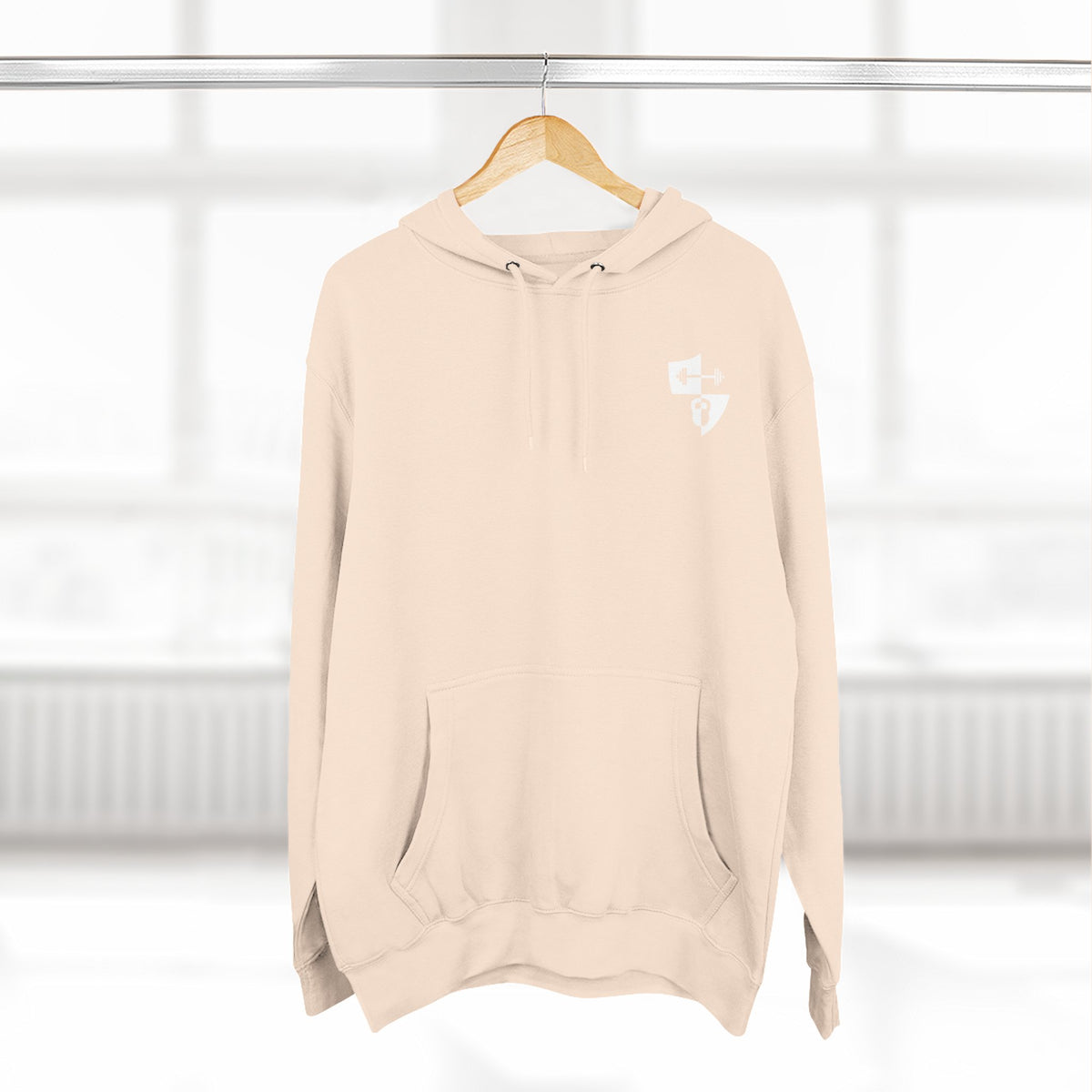 Anniversary Hoodie — Small Chest Logo Fleece Pullover