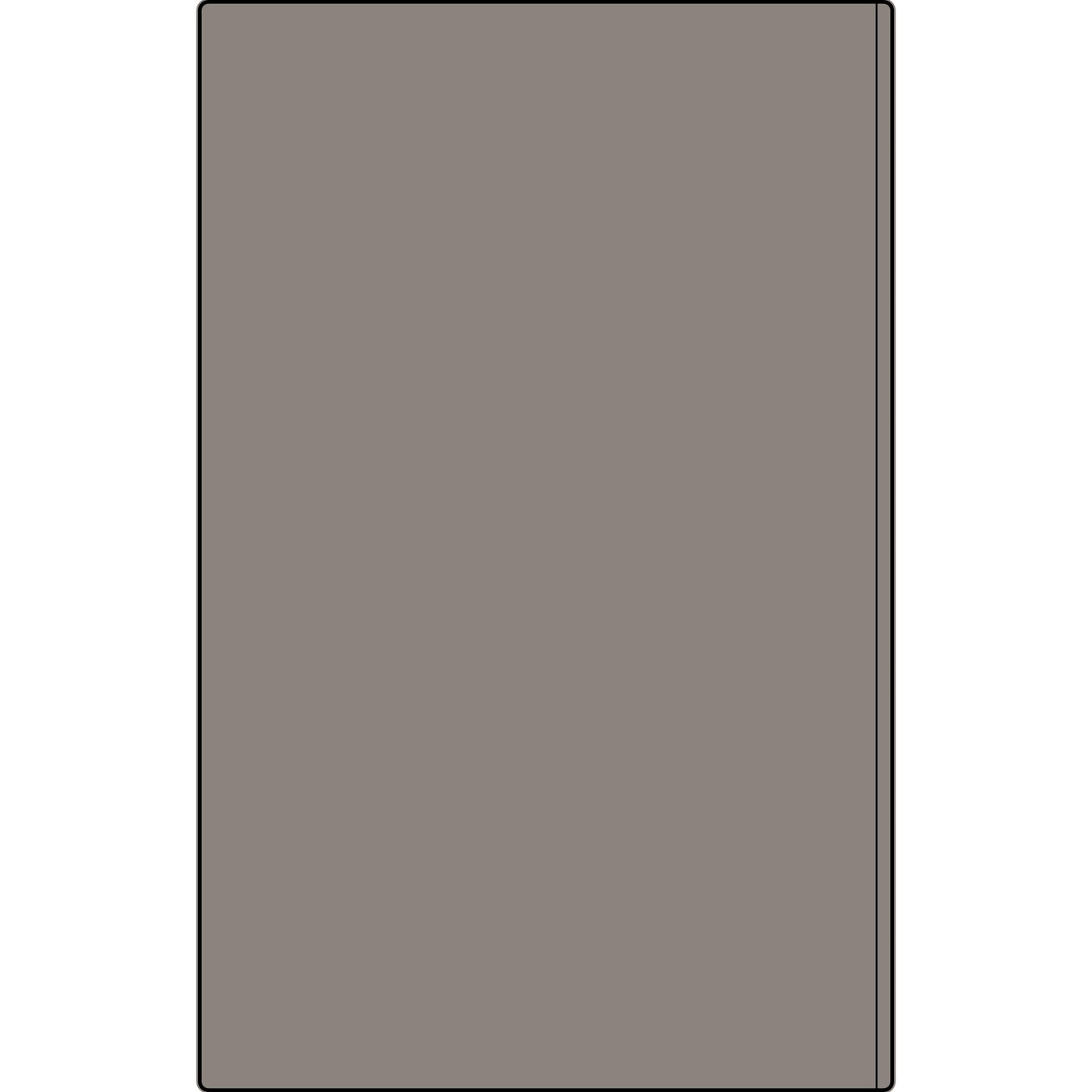 Fitness Journal — "Official Fitness" Engraved Vegan Leather Workout Log