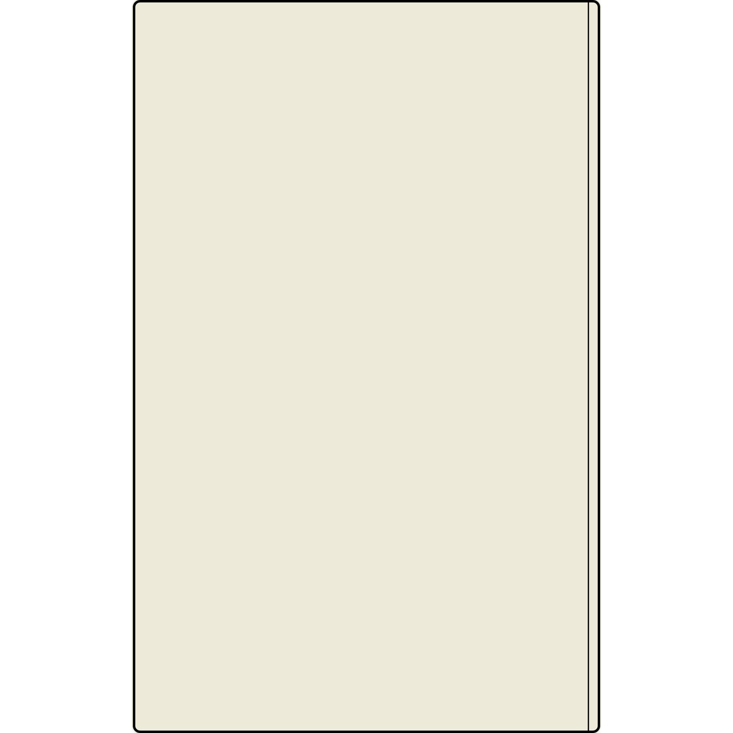 Fitness Journal — "Official Fitness" Engraved Vegan Leather Workout Log