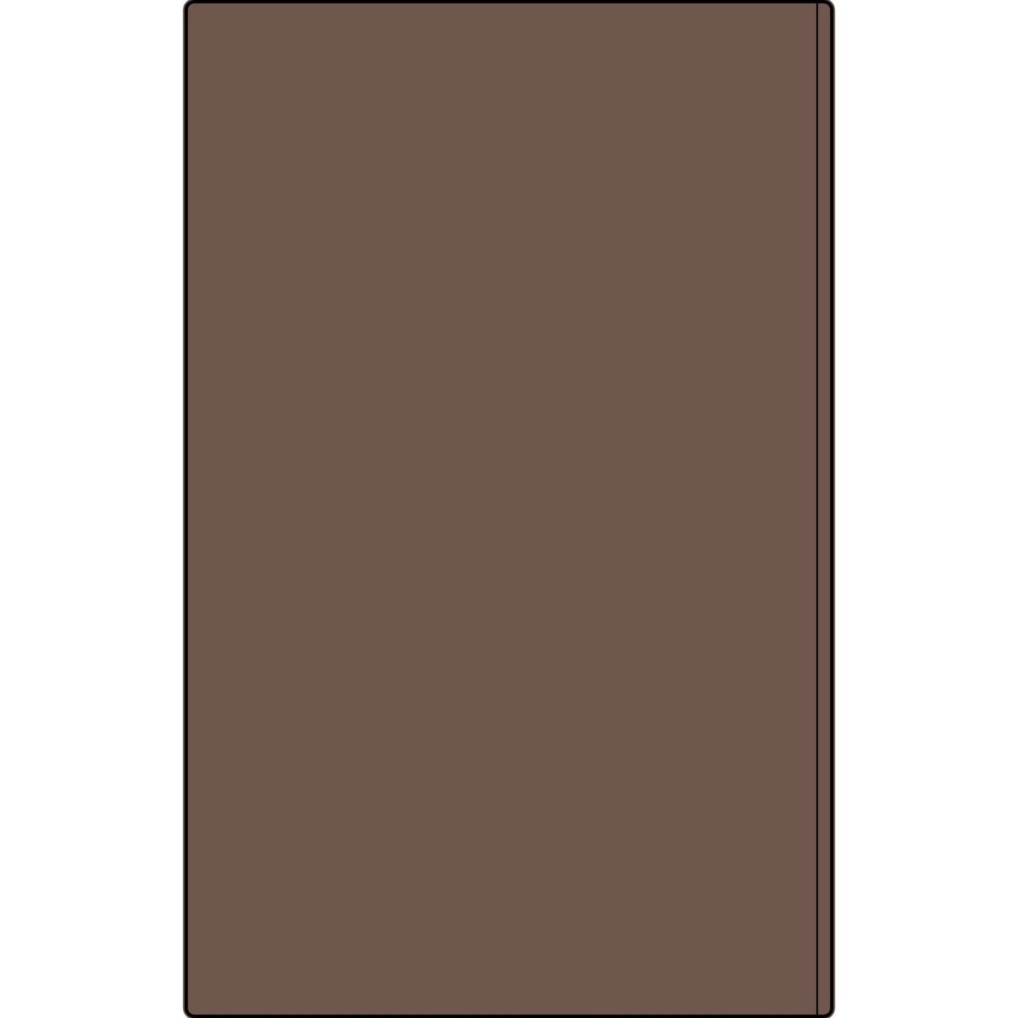 Fitness Journal — "Official Fitness" Engraved Vegan Leather Workout Log